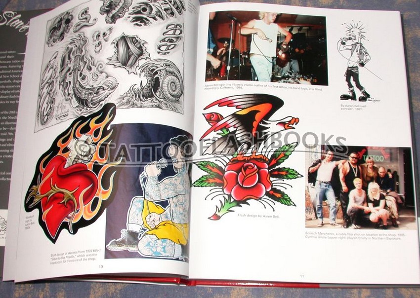 tattooflashbooks com aaron bell slave to the needle 20 years tattooflashbooks com aaron bell slave to the needle 20 years